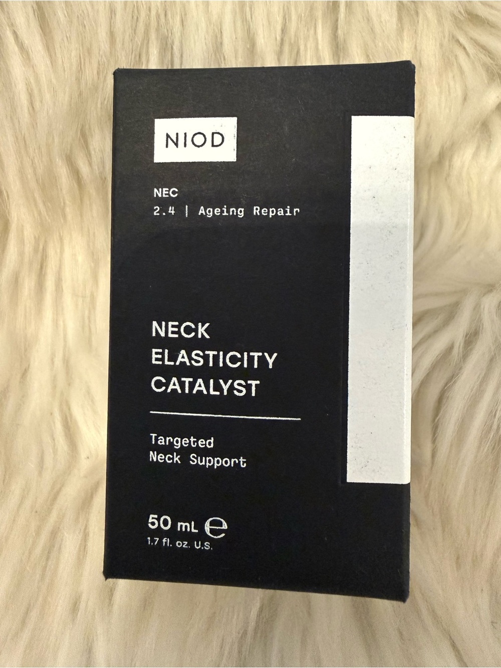 NIOD Neck Elasticity Catalyst Moisturizer  NEC 2.4 Ageing Repair Support NIB